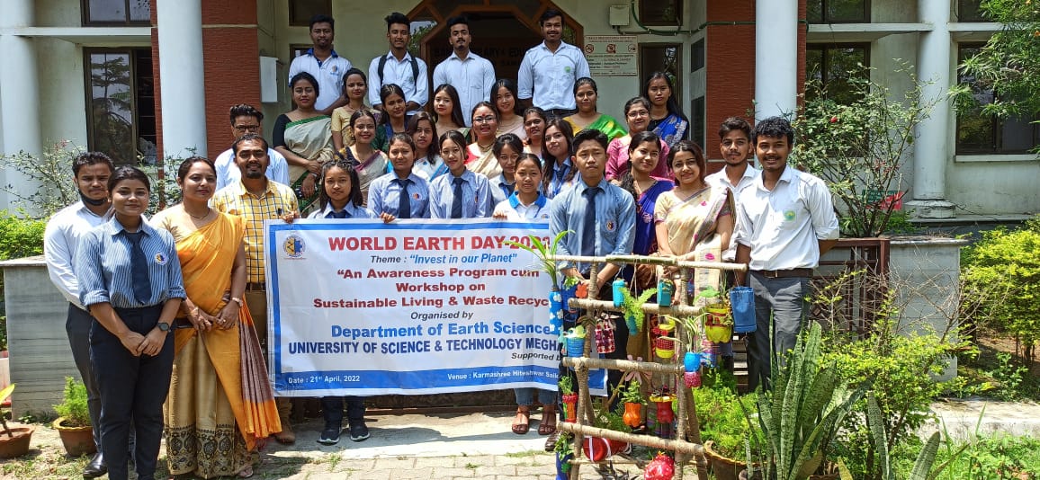 USTM holds at Karmashree Hiteswar Saikia College on Earth Day