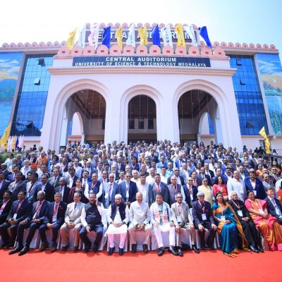 VCs and other dignitaries with Former President of India Shri Ram Nath Kovind National Conference of VCs-2023